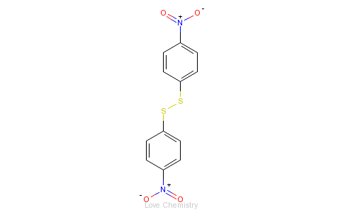 CAS:100-32-3_4,4'-二硝基二苯二硫醚的分子结构