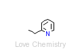 CAS:100-71-0_2-乙基吡啶的分子结构