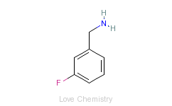CAS:100-82-3_3-氟苄胺的分子结构