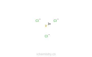 CAS:10025-83-9_三氯化铱的分子结构