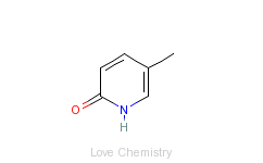 CAS:1003-68-5_2-羟基-5-甲基吡啶的分子结构