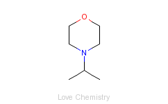 CAS:1004-14-4_4-异丙基吗啉的分子结构