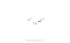 CAS:10043-52-4_无水氯化钙的分子结构