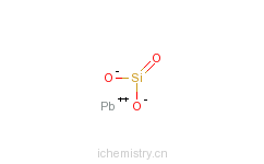 CAS:10099-76-0_硅酸铅的分子结构