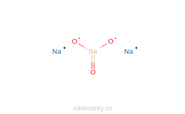 CAS:10102-18-8_亚硒酸钠的分子结构