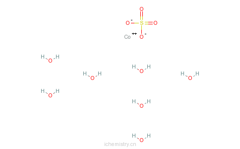 CAS:10124-43-3_硫酸钴的分子结构