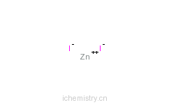 CAS:10139-47-6_碘化锌的分子结构