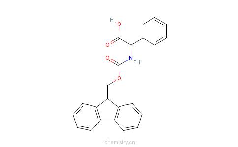 CAS:102410-65-1_Fmoc-L-苯基甘氨酸的分子结构