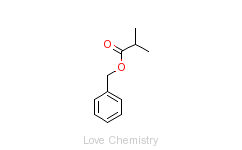 CAS:103-28-6_异丁酸苄酯的分子结构