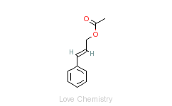 CAS:103-54-8_乙酸桂酯的分子结构
