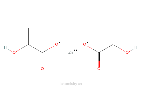 CAS:103404-76-8_L-乳酸锌的分子结构
