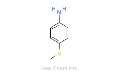 CAS:104-96-1_4-氨基茴香硫醚的分子结构