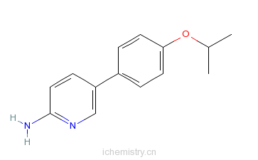 CAS:1044239-22-6_5-[4-(1-Methylethoxy)phenyl]-2-pyridinamineķӽṹ