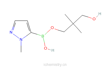 CAS:1044851-76-4_1-׻-1 H--5-,95%Ӣ:1-Methyl-1H-pyrazole-5-boronic acid neopentyl glycol esķӽṹ