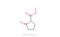 CAS:10472-24-9_2-氧代环戊烷羧酸甲酯的分子结构