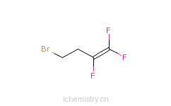 CAS:10493-44-4_4-溴-1,1,2-三氟-1-丁烯的分子结构