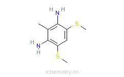 CAS:104983-85-9_3,5-二甲巯基-2,6-二氨基甲苯的分子结构