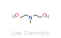 CAS:105-59-9_N-甲基二乙醇胺的分子结构