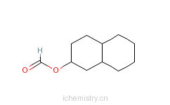 CAS:10519-12-7_十氢2-萘酚甲酸酯的分子结构