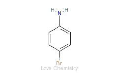 CAS:106-40-1_4-溴苯胺的分子结构