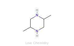 CAS:106-55-8_2,5-二甲基哌嗪的分子结构