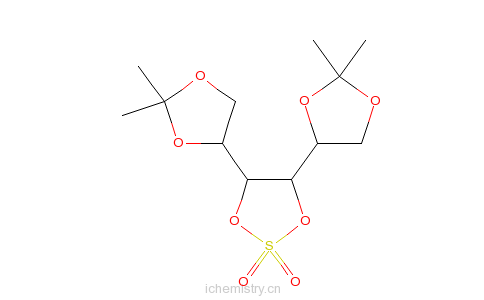 CAS:106571-12-4_1,2:5,6-Di-O-异亚丙基-D-甘露糖醇的分子结构