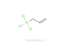 CAS:107-37-9_丙烯基三氯硅烷的分子结构