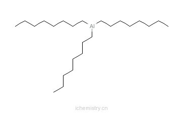 CAS:1070-00-4_三辛基铝的分子结构