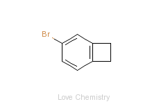 CAS:1073-39-8_4-溴苯并环丁烯的分子结构
