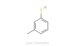 CAS:108-40-7_3-甲基苯硫酚的分子结构