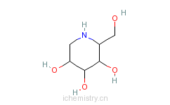 CAS:108147-54-2_Deoxygalactonojirimycin hydrochlorideķӽṹ
