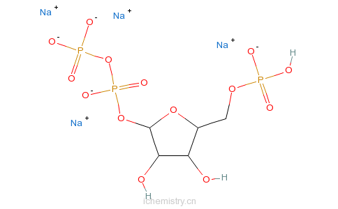 CAS:108321-05-7_-D-Ribosyldiphosphate5-phosphatepentasodiumsaltķӽṹ