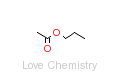 CAS:109-60-4_乙酸丙酯的分子结构