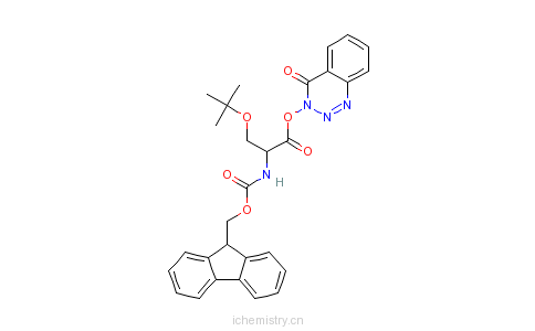 CAS:109434-27-7_Fmoc-O-嶡-L-˿3,4--4--1,2,3--3-ķӽṹ