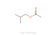 CAS:110-19-0_乙酸异丁酯的分子结构