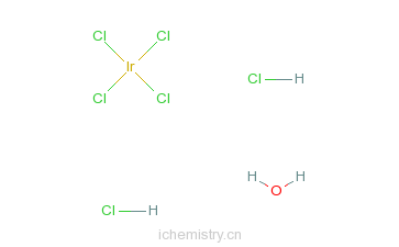 CAS:110802-84-1_氯铱酸的分子结构