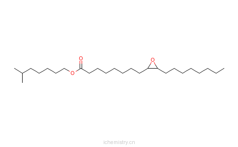 CAS:11087-88-0_环氧十八烷酸异辛基酯的分子结构