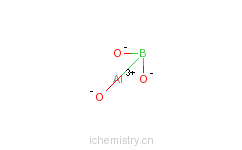 CAS:11121-16-7_硼酸铝盐的分子结构