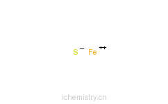 CAS:11126-12-8_硫化铁的分子结构
