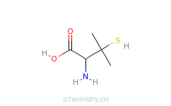 CAS:1113-41-3_3-巯基谷胺酸的分子结构
