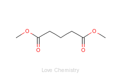 CAS:1119-40-0_戊二酸二甲酯的分子结构