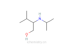 CAS:112211-88-8_(S)-2-异丙氨基-3-甲基-1-丁醇的分子结构