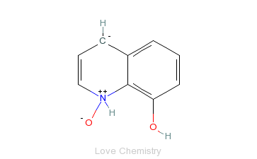 CAS:1127-45-3_8-羟基喹啉-N-氧化物的分子结构