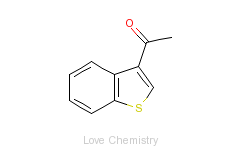 CAS:1128-05-8_3-乙酰硫茚的分子结构