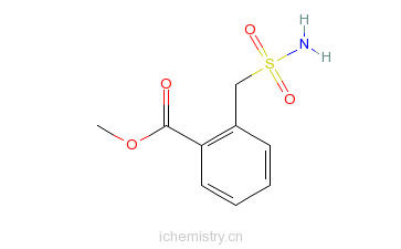 CAS:112941-26-1_2-氨基磺酰甲基苯甲酸甲酯的分子结构