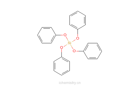CAS:1174-72-7_硅酸四苯酯的分子结构