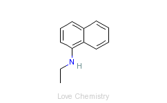 CAS:118-44-5_N-乙基-1-萘胺的分子结构