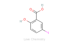 CAS:119-30-2_5-碘水杨酸的分子结构