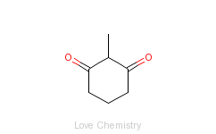 CAS:1193-55-1_2-甲基-1,3-环己二酮的分子结构