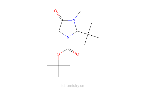 CAS:119838-44-7_(R)-1-BOC-2-(tert-Butyl)-3-methyl-4-imidazolidinoneķӽṹ